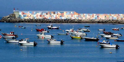 Espigón de puerto...