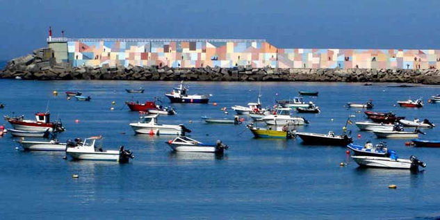 Espigón de puerto de la guardia, pontevedra 