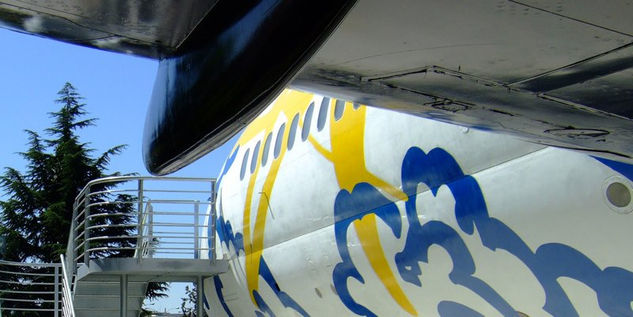 Avión DC9 Aeropuerto Madrid Barajas 