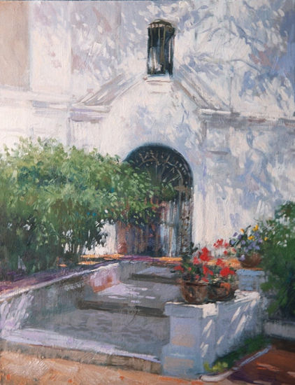 Museo Isaac Fernandez Blanco Oil Panel Landscaping