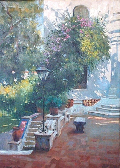 Museo Isaac Fernandez Blanco Oil Canvas Landscaping