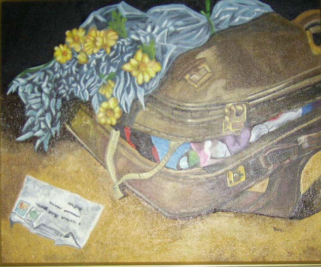 de viaje Oil Canvas Still Life Paintings