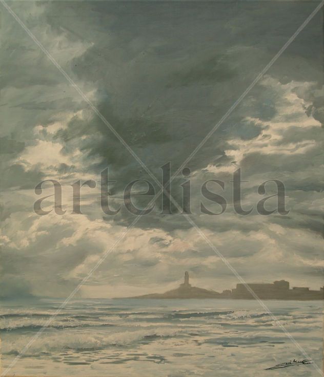 Cabo de Palos, día gris