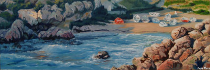 Barcas en Azohía