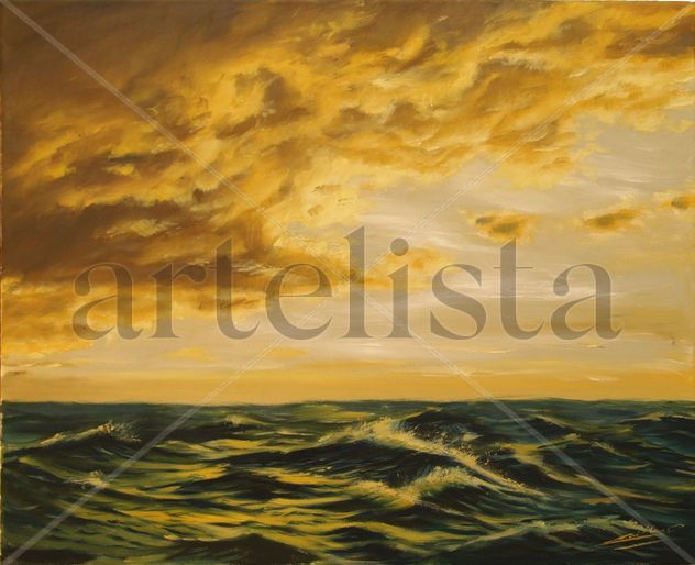Tormenta de atardecer