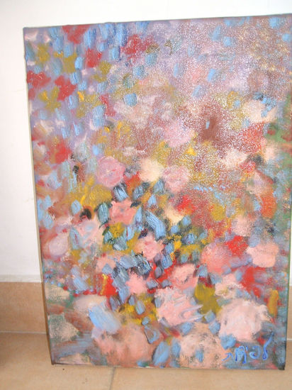 flores en enero, en flor Oil Canvas Floral Painting