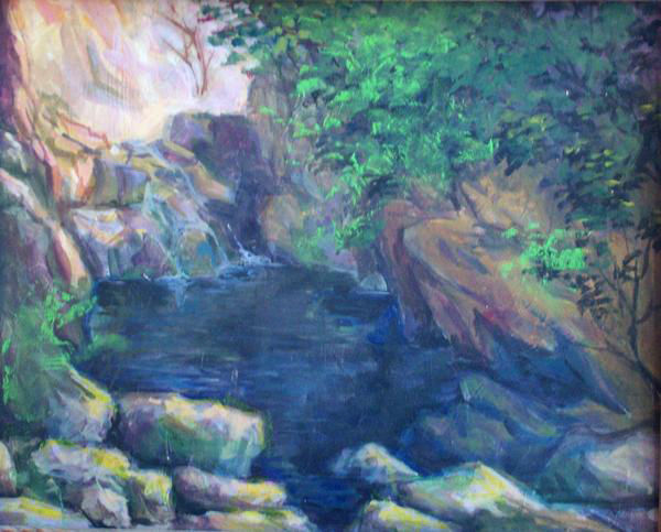 Cerrada de Linarejos Oil Panel Landscaping