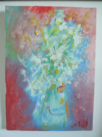 narcissi Oil Canvas Floral Painting