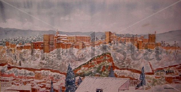 ALHAMBRA NEVADA Watercolour Paper Landscaping