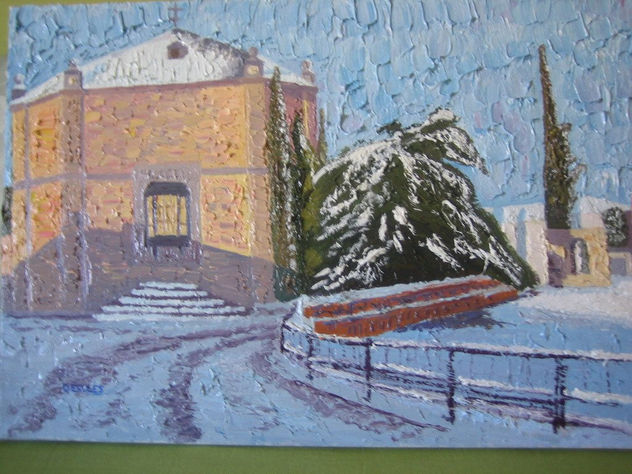 Nevada en San Martín de Montalbán