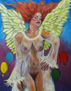 ANGEL WITH RED HAIR