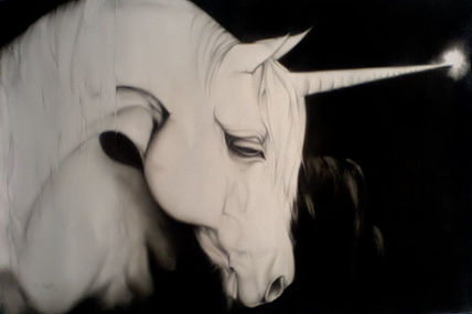 Unicornio no azul