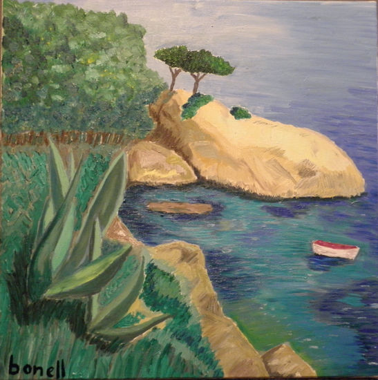 CALA COSTA BRAVA Oil Canvas Landscaping