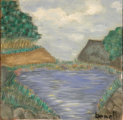 Lago montaña
