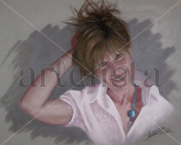 Sonrisa Pastel Papel Retrato