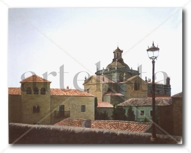 Ciudad Rodrigo Oil Canvas Landscaping