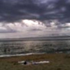 Atardecer en   grises
