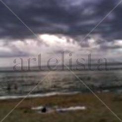 Atardecer en   grises