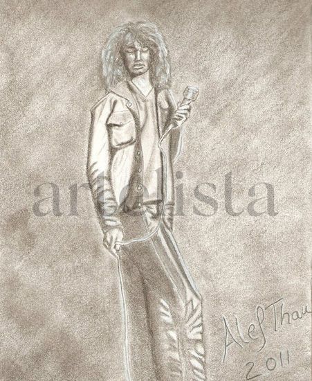 Jim Morrison Lápiz