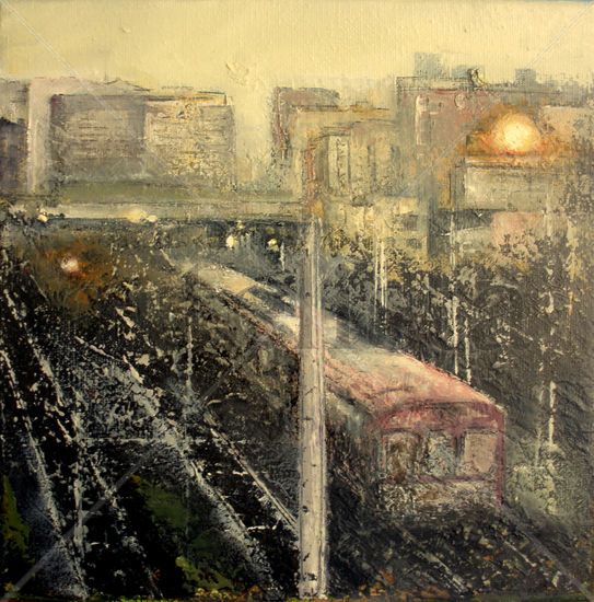 ESTACIÓN Oil Canvas Others