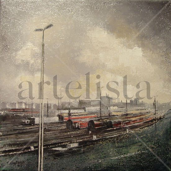 ESTACION1 Oil Canvas Landscaping