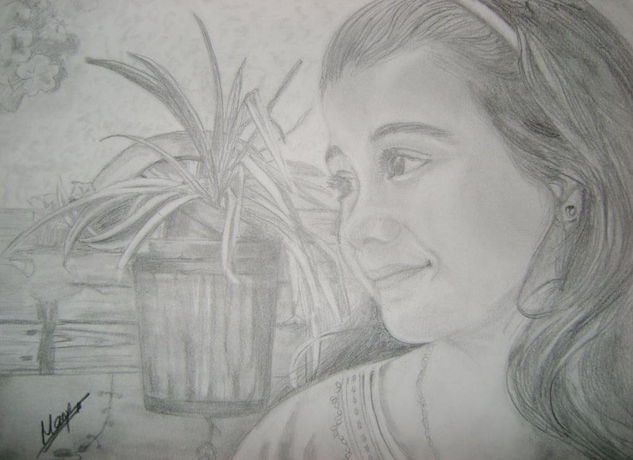 La niña Nieves,retrato nº 18 Pencil