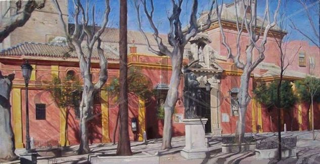 San Lorenzo (Sevilla). Oil Canvas Landscaping