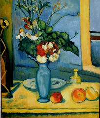 Le vase bleu