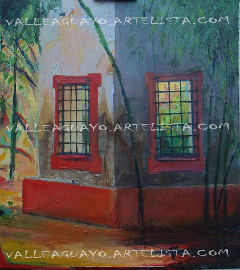 Jardines del Alcázar Acrylic Canvas Landscaping