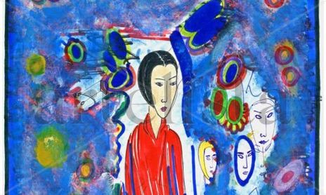 Acrílico sobre papel, 2010