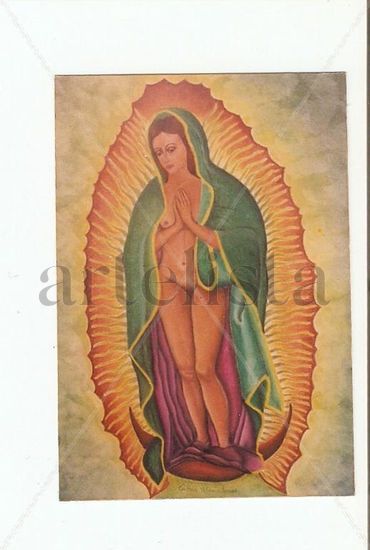 Virgen Desnuda Oil Others Figure Painting