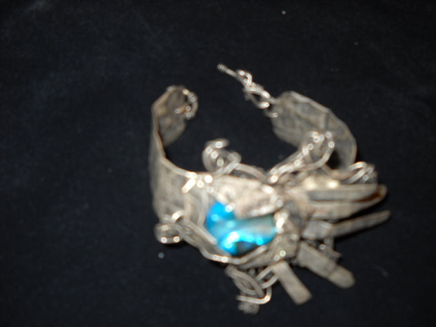 pulsera de plata antigua 