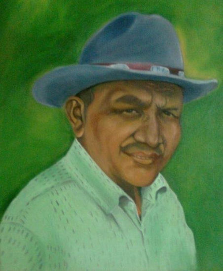 Candido Núñez Oil Canvas Portrait