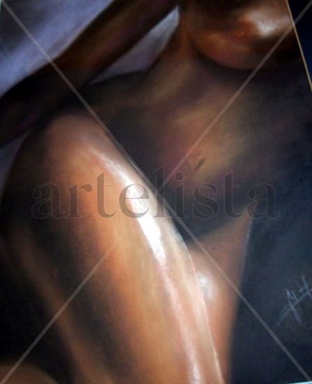 Desnudo Pastel Paper Nude Paintings