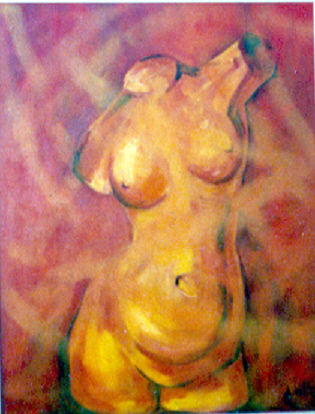 torso 1 Oil Canvas Nude Paintings