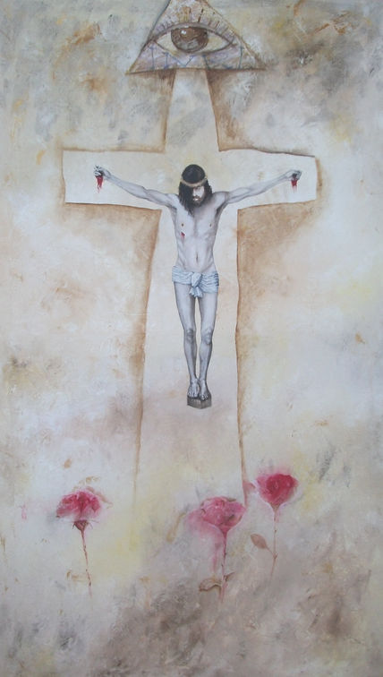 Cristo en lecho de...