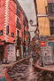 Detalle Calle Platerias (León)