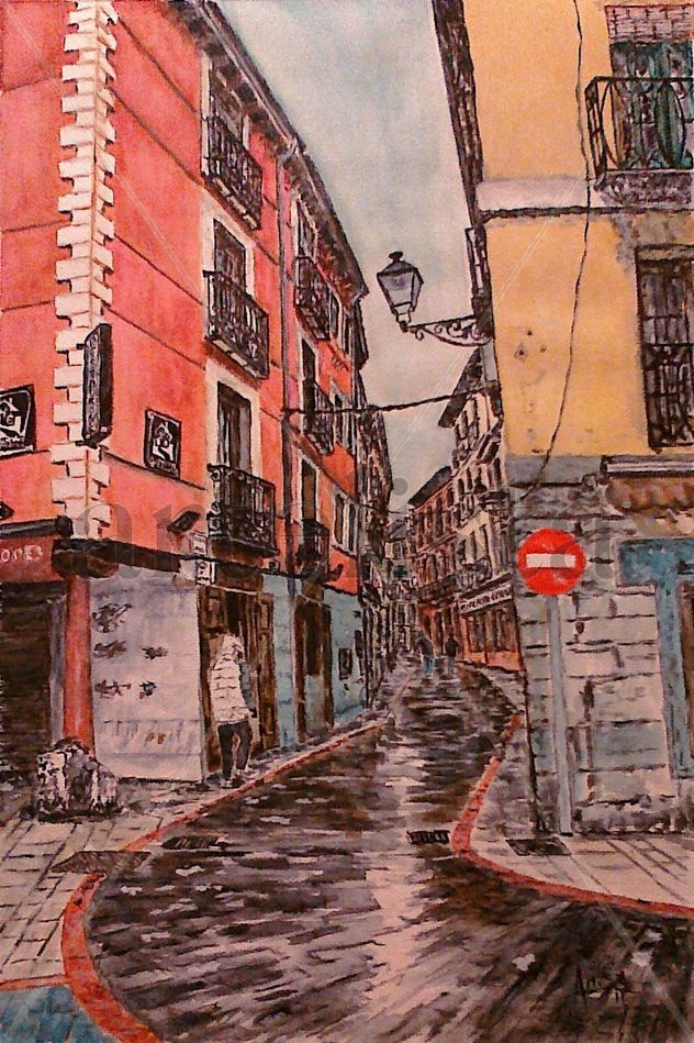 Detalle Calle Platerias (León)