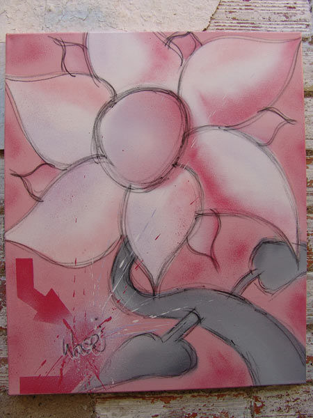 flor rosa