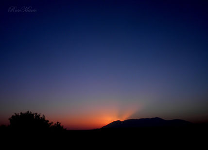 Mágico atardecer...