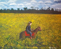 cabalgata Oil Canvas Landscaping