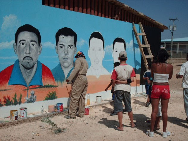 mural. retratos