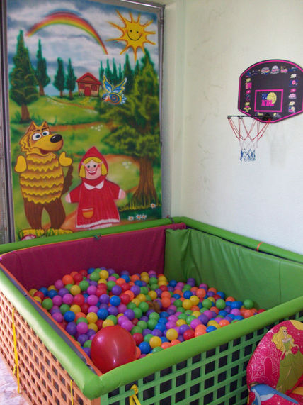 Piscina de pelotas...