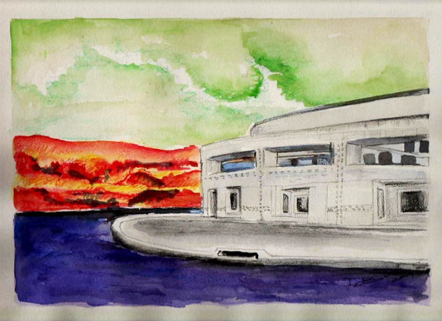 Contraste de colores_obra arq de Salmona