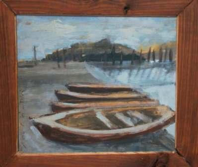 Barcas Oil Canvas Landscaping