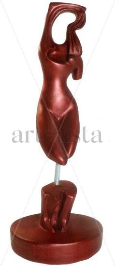 Mujer Roja Pottery Abstract