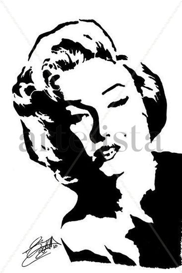 Marilyn Charcoal