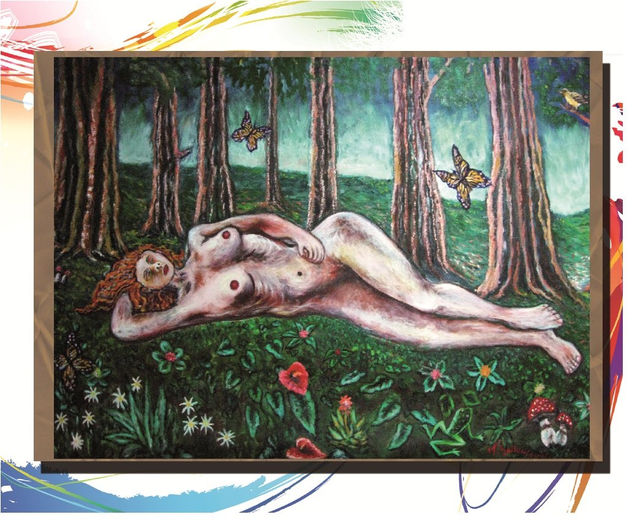 dama del bosque