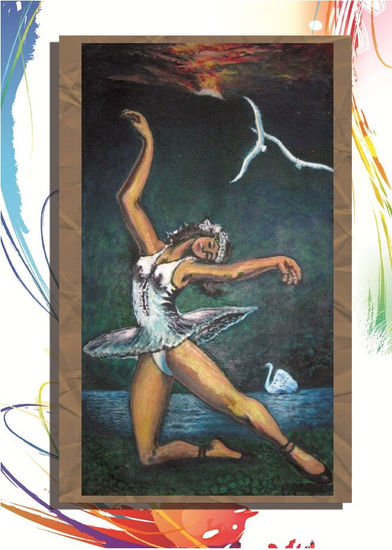 la bailarina Oil Canvas Landscaping