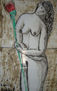 mujer flor 823